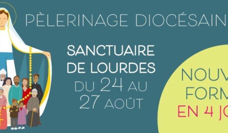 Pèlerinage diocésain à Lourdes pour tous !