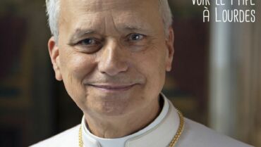 Venue du Pape a Lourdes